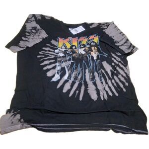 Kiss Rock Band Tye Dye Size Small T- Shirt New With Tags
